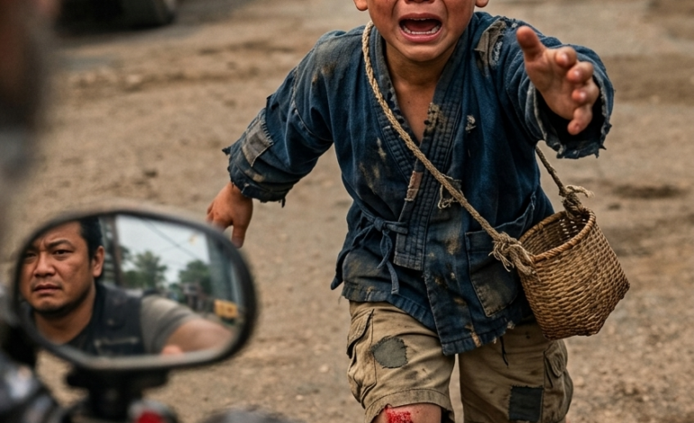 那個追著我的摩托車跑下街的寄養男孩，苦苦哀求我不要離開，求我做他的父親——我當時只是以為他遇到了麻煩才把車停了下來，但他接下來跟我說的話徹底改變了我的人生軌跡。