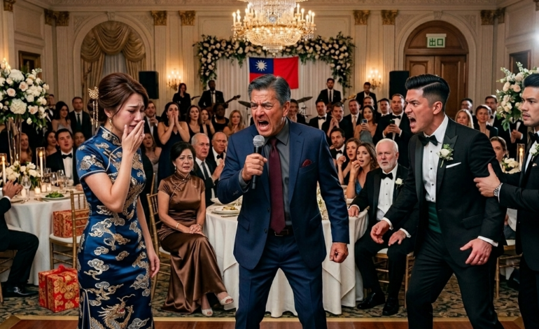 婚禮上，女兒介紹我時稱我為“工作人員”，她的新家人當面嘲笑我。我等他們說完，然後拿起麥克風，說了一句話，瞬間改變了整個宴會廳的氣氛。