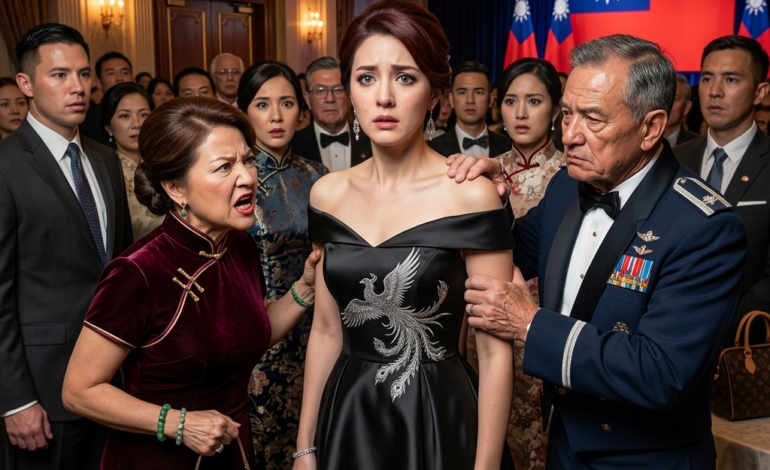 在軍人慈善晚宴上，繼母一把抓住我裙子上的金別針。 「你偷的！」她厲聲說道，「你窮得連這個都戴不起！」她想把它扯下來。一位退伍老兵抓住了她的手腕。 「女士……那是榮譽勳章。你知道她是誰嗎？」繼母臉色頓時蒼白。