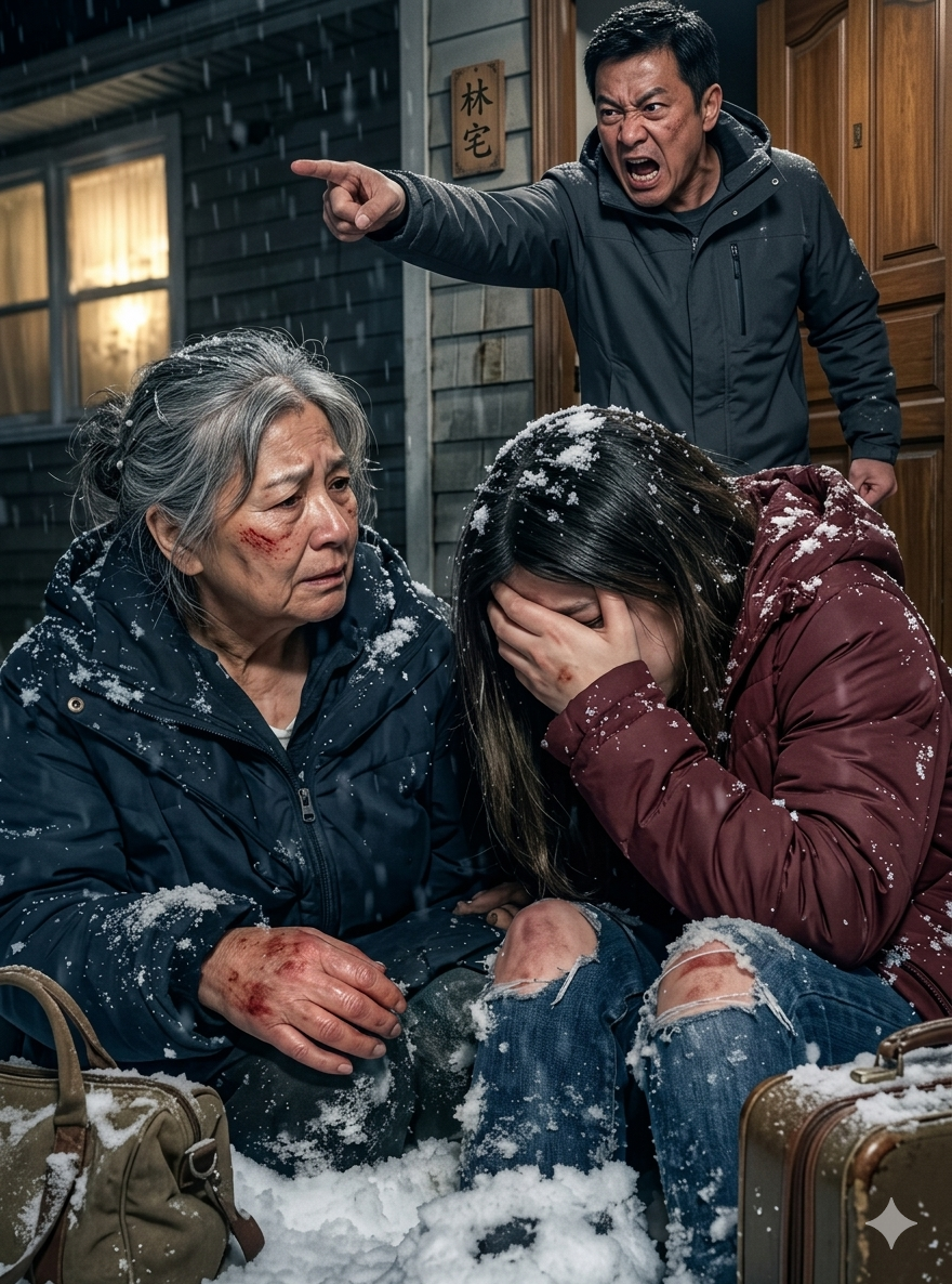 在一個寒風凜冽的夜晚，雪花像灰燼般黏在婆婆銀白的頭髮上。她將一個沾滿血跡、寫著我名字的信封塞進我顫抖的手中，輕聲說道：「別相信他。」就在這時，我的丈夫命令她永遠消失。
