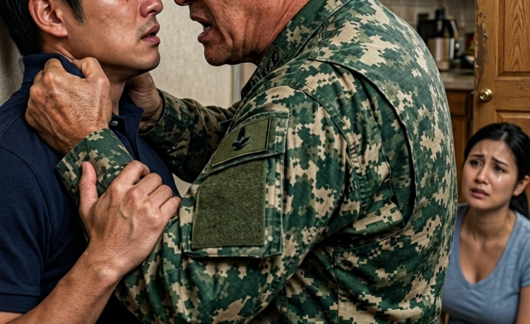 我懷孕七個月的女兒邀請我去她家吃晚飯，並信誓旦旦地說一切都很好，但當我走進她家時，聞到空氣中瀰漫著漂白劑的味道，我發現她跪在地上擦地板，而她的丈夫則在玩電子遊戲，哈哈大笑——然後他轉過頭來對我說：“不然呢？”