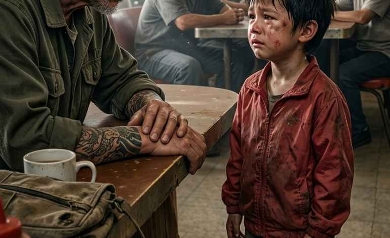 我一生中的大部分時間都把自己的名聲當作盔甲，並不斷說服自己像我這樣的人不會有第二次機會——但那天下午，一個赤著腳、渾身是傷的孩子推開了亞利桑那州一家塵土飛揚的餐館的門，徑直走過九個身經百戰的摩托車手，停在我面前，問了一個問題，讓我感覺空氣都稀得薄到九個身經百戰的摩托車手，停在我面前，問了一個問題，讓我感覺空氣都稀薄得。