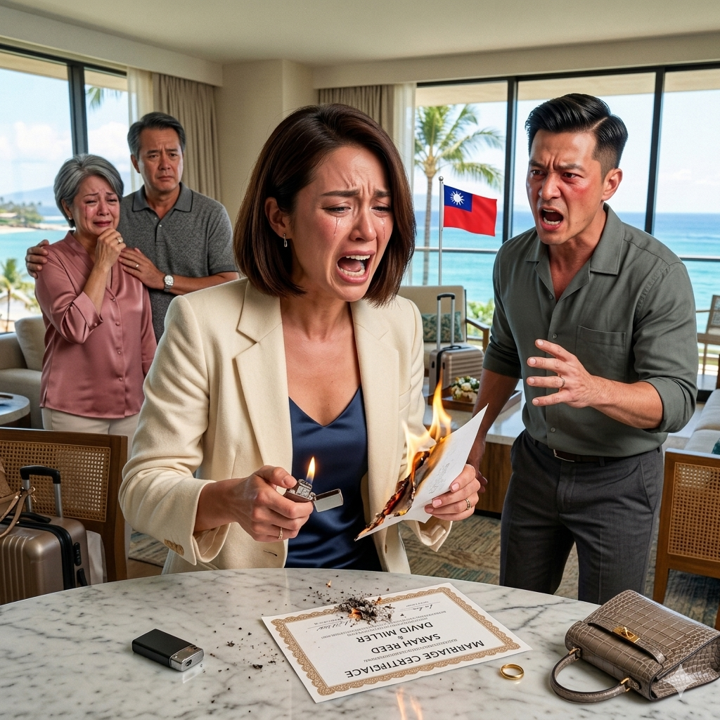 我先生以為蜜月旅行時可以逼我：要嘛我付他全家豪華度假的費用，要嘛他就提出離婚。我沒有反駁。我笑著把結婚證書燒了，說：“來吧。合約上寫著房子和900萬美元都歸我。”我先生以為蜜月旅行時可以逼我：要嘛我付他全家豪華度假的費用，要嘛他就提出離婚。我沒有反駁。我笑著把結婚證書燒了，說：“來吧。合約上寫著房子和900萬美元都歸我。”