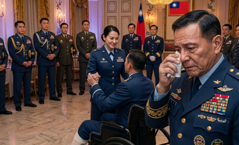 在一次正式的軍事慶典上，他曾嘲笑過她，卻絲毫沒有意識到即將發生什麼事。幾分鐘後，她倒在了一名受傷軍官身邊，而這位以強悍和威嚴著稱的男人，也再也無法抑制住淚水。