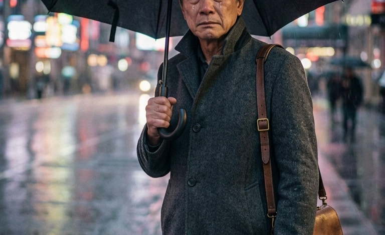 「我五點回來，」她低聲說道，然後消失了——但是，當那隻凍在人行道上的狗七天后仍不肯離開時，我在河裡發現了她的行李箱。