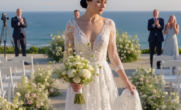 Mes parents ont jeté mon faire-part de mariage directement à la poubelle et m’ont dit de ne pas me ridiculiser, mais le matin où ils m’ont vue descendre seule l’allée d’une propriété de 40 millions de dollars à Malibu, sous l’œil des caméras qui captaient chaque seconde, ils ont enfin compris que la fille qu’ils traitaient comme une simple pensée après coup avait construit une vie trop importante pour qu’ils l’ignorent.