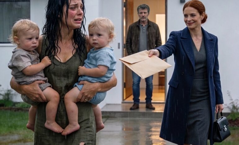 Le mari a mis sa femme et ses enfants à la porte, mais sa maîtresse les a suivis. Il lui a remis 10 000 dollars et lui a dit à voix basse : « Revenez dans trois jours… une surprise vous attendra… »