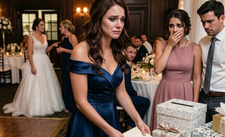 « Pourquoi tu ne te places pas près des portes de la cuisine ? Ça évitera de salir les photos de famille », lança la mariée d’un ton moqueur. Ma place avait été prise par une inconnue. Je me suis dirigée tranquillement vers la table des cadeaux, j’ai récupéré mes 10 000 dollars et j’ai dit : « Ne vous inquiétez pas, je resterai hors du cadre pour toujours. » Trois jours après le début de leur lune de miel, j’ai cliqué sur un bouton. Il y avait 168 appels manqués.