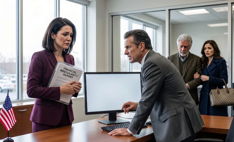 À 7 heures du matin, le directeur de l’agence m’a appelé pour m’annoncer que j’avais une dette de 100 000 $ sur ma carte de crédit. Je me suis précipité à la banque avec mes documents et j’y ai trouvé mes parents déjà installés avec ma sœur. Ma mère a dit calmement : « Elle mérite mieux », mon père a rétorqué froidement : « Tu paieras. Comme toujours », jusqu’à ce que le directeur de l’agence tourne l’écran vers moi et me pose une question qui a provoqué leur rupture.