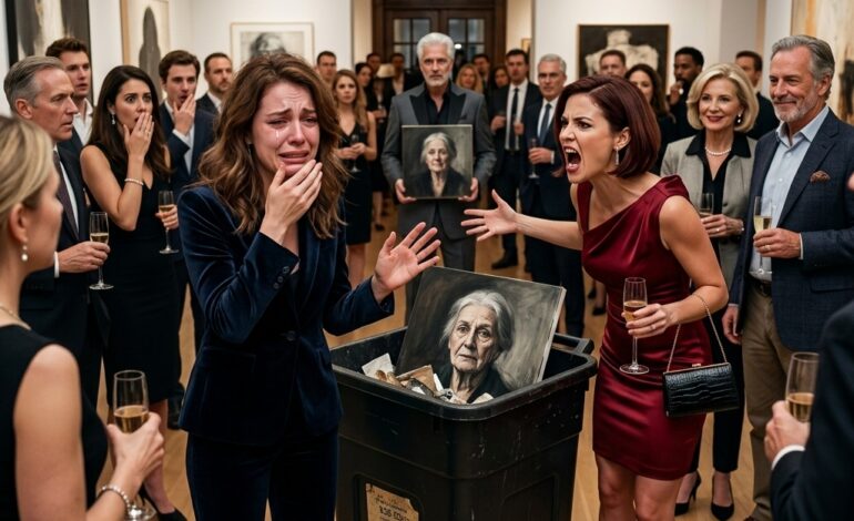 « C’est juste un petit jeu avec lequel ma sœur s’amuse », dit-elle en riant légèrement. « Elle est timide. »….