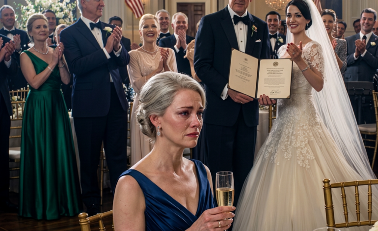 Au mariage de ma sœur, mes parents, sous une guirlande lumineuse, lui ont remis l’acte de propriété de la maison pour laquelle j’avais mis cinq ans à rembourser. Deux mois plus tard, alors qu’ils souriaient dans cette même salle à manger et annonçaient qu’ils allaient emménager dans ma maison au bord du lac, j’ai enfin prononcé le mot qu’ils m’avaient appris toute ma vie à ne jamais dire. Cinq minutes après être sortie, mon téléphone s’est illuminé : un appel qui a tout changé.