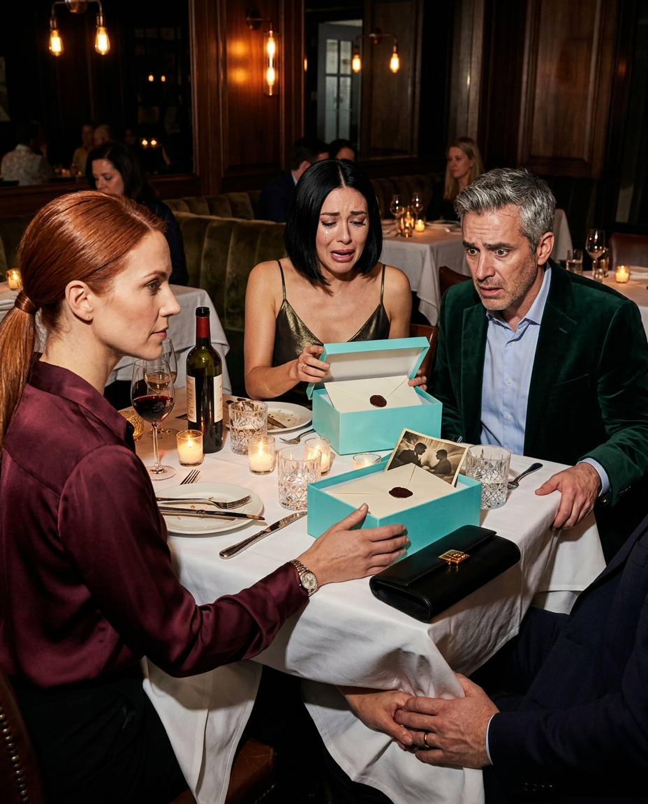 Elle a offert une boîte Tiffany à sa maîtresse, et son mari s’est effondré.