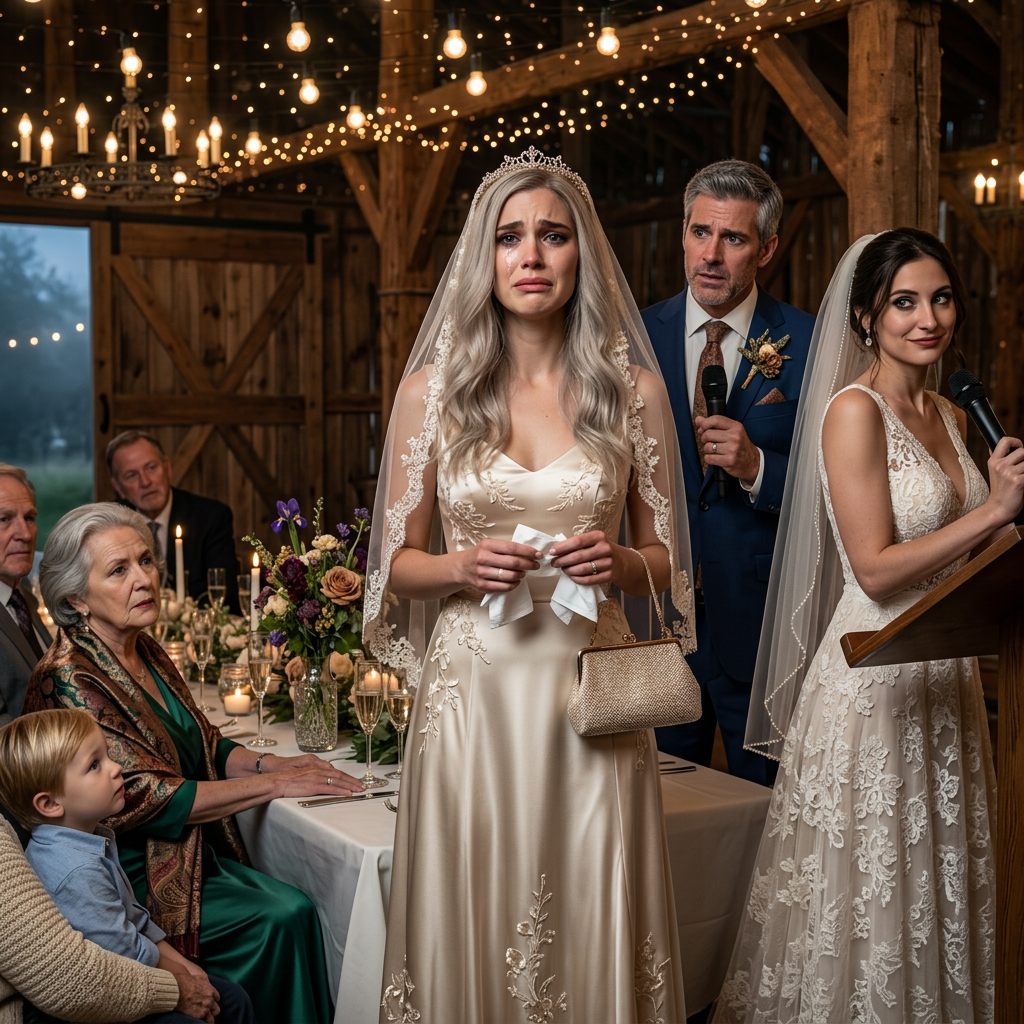 Au mariage de ma sœur, elle s’est moquée de moi dans son discours : « Ma sœur est une mère célibataire, que personne ne veut. » L’assistance a ri. Ma mère a ajouté : « C’est un objet usagé. » Mon père s’est couvert la bouche pour étouffer un rire. Puis… le marié s’est levé, a pris le micro. Un silence de mort s’est installé…