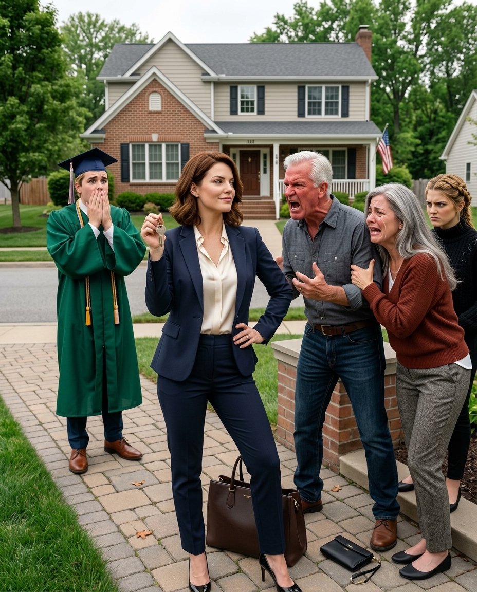 Pendant des années, ma famille a ignoré ma réussite, prévoyant de me voler mon argent pour ma sœur chérie. Alors, j’ai offert une maison à mon frère, que j’avais négligé, à l’occasion de sa remise de diplôme. La réaction de mon père : « Cet argent était pour ses prêts ! »