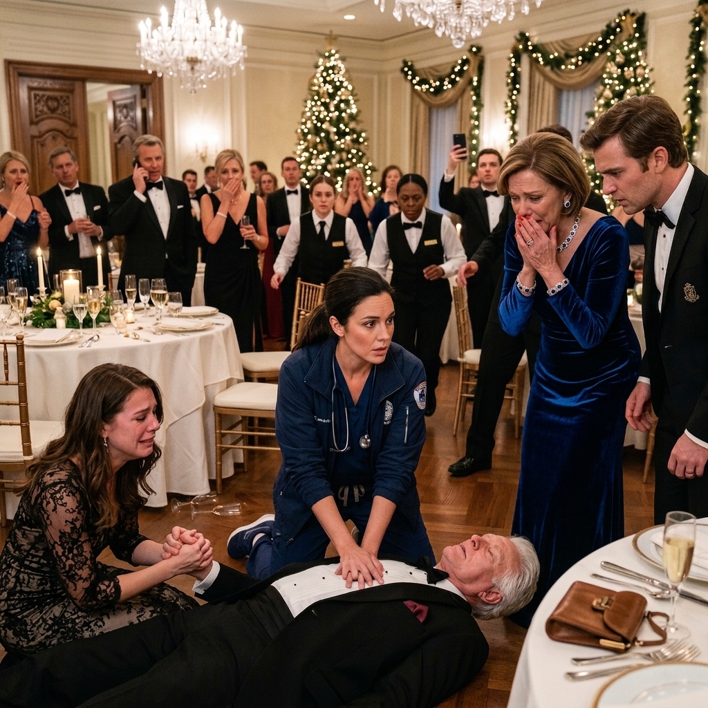 Ma future belle-mère m’a interdite d’assister à son gala de Noël parce que je n’étais « qu’une infirmière ». À 22h47, j’ai sauvé la vie d’un inconnu aux urgences. Le lendemain, j’ai appris qu’il était la seule personne qu’elle avait absolument voulu impressionner.
