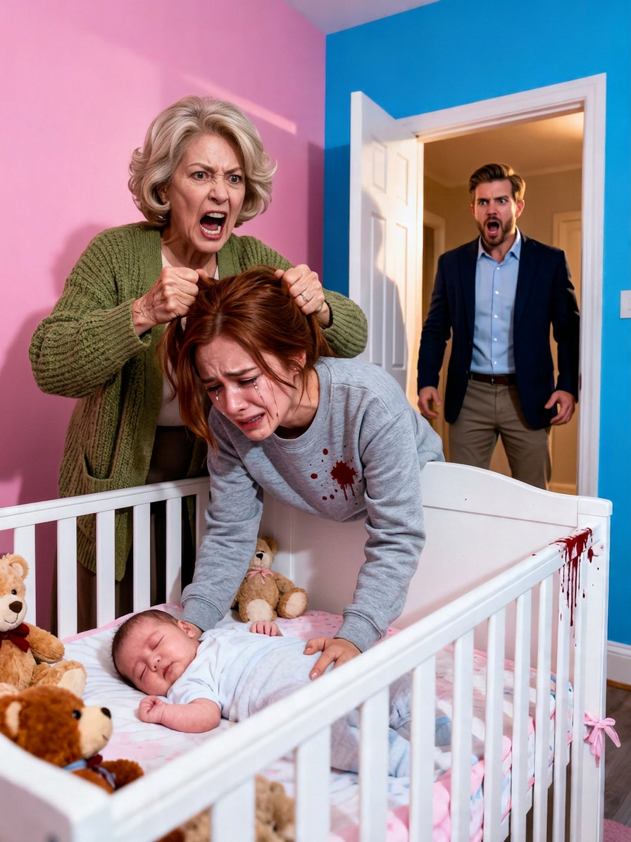 À deux heures du matin, j’ai vérifié le babyphone caché et j’ai surpris ma mère en train de maltraiter ma femme.