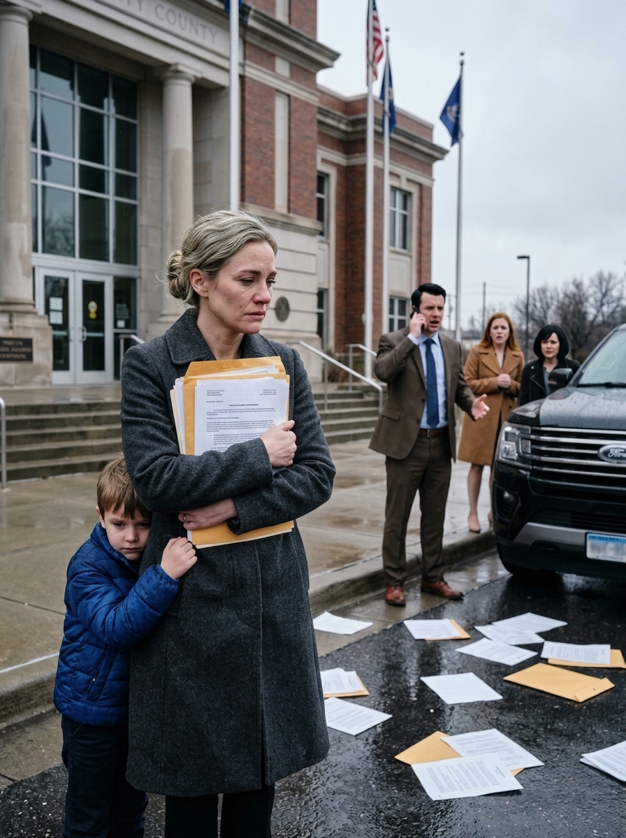 Cinq minutes après avoir signé mes papiers de divorce, Grant a levé ses clés comme pour porter un toast et a dit : « Maintenant, je peux enfin respirer. »