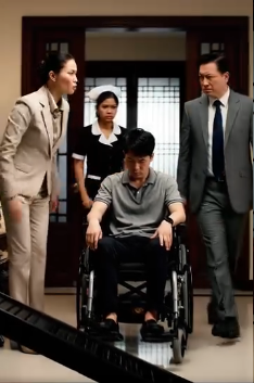 一個坐在輪椅上的男孩，在曾經充滿愛意的豪宅里，默默忍受著繼母的惡語——沒有人為他挺身而出，他的父親沒有，僕人們也沒有，直到新來的女傭終於打破了沉默。