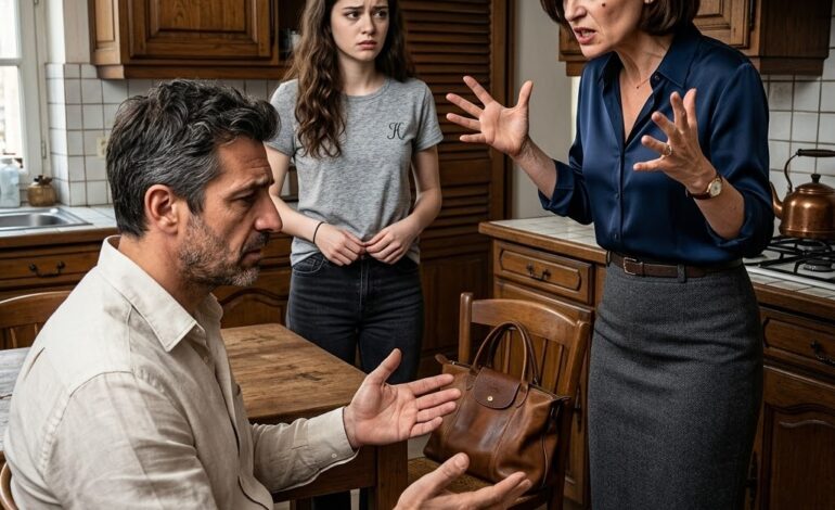 « La prime sur la table ! » ordonna le mari et le regretta aussitôt.