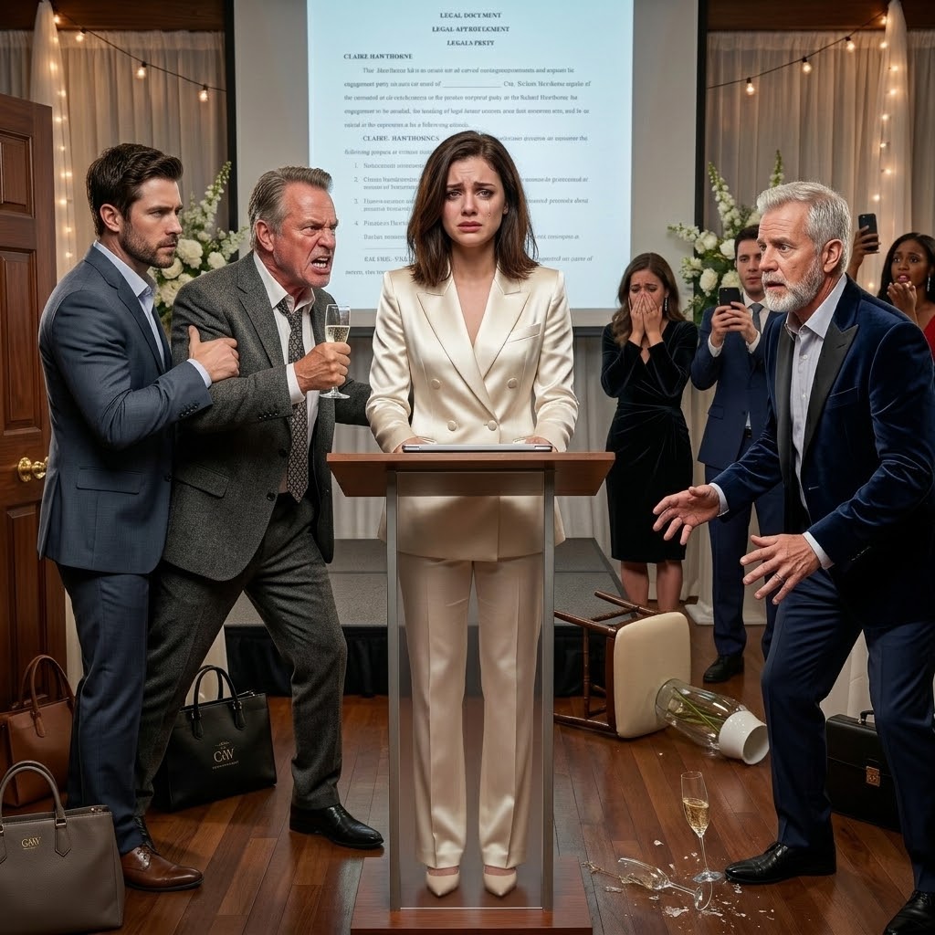 At My Birthday Dinner, My Mom Raised Her Glass And Smirked: “To My Child—Who Finally Managed To Keep Someone Around.” My Partner Began To Speak, But I Squeezed His Hand. I Walked Up, Turned On The Screen, And Pulled Up One Email—The Room Went Silent.