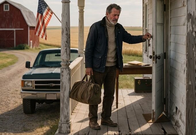 J’ai hérité d’une ferme délabrée, tandis que mon fils a reçu un penthouse de 5 millions de dollars — et ce n’est qu’en ouvrant la porte que j’ai compris la véritable raison.