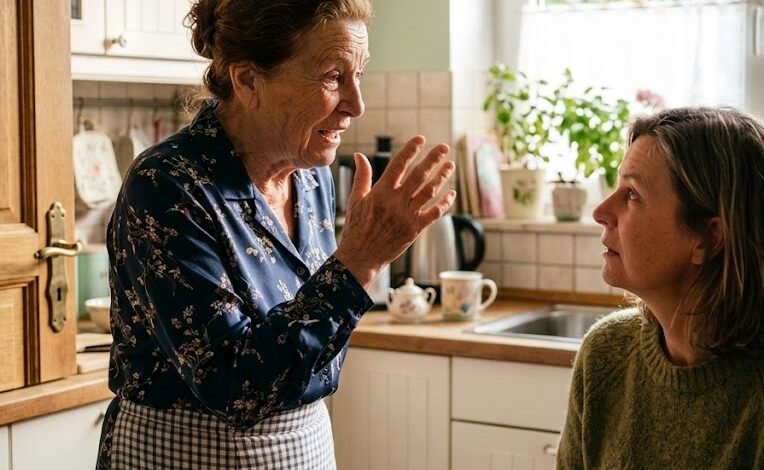 « Cela ne vous regarde pas, Madame Hermann » — dit-elle calmement, presque avec une politesse emphatique, en regardant sa belle-mère droit dans les yeux