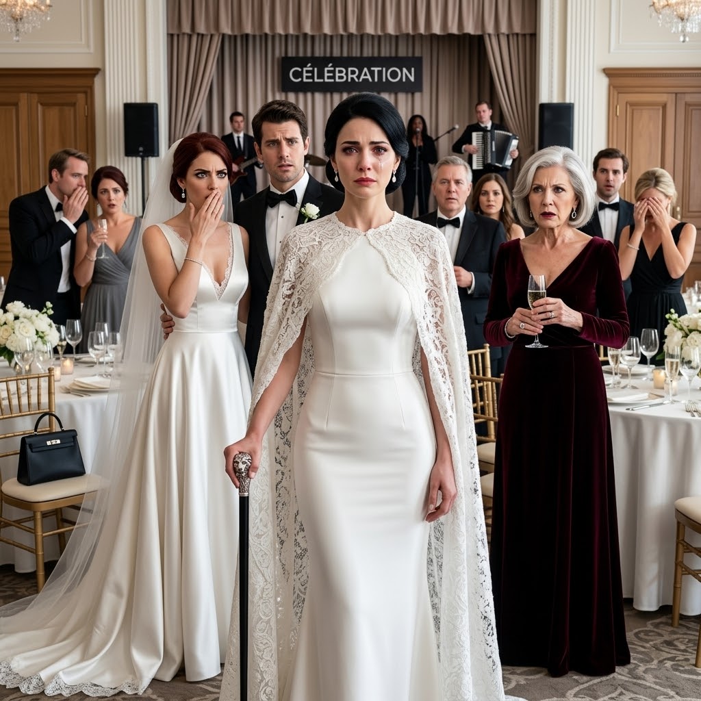 « Douze ans après que mon père m’ait envoyée avec 800 dollars et que mon frère m’ait traitée de ‘laide et sans valeur’, je suis entrée à son mariage dans une robe blanche que j’avais conçue — et quand ils ont reconnu mon nom, tout a commencé à s’effondrer… »