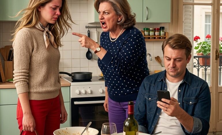 « Ha-ha, le patron est arrivé ! » se moqua la belle-mère de sa belle-fille.