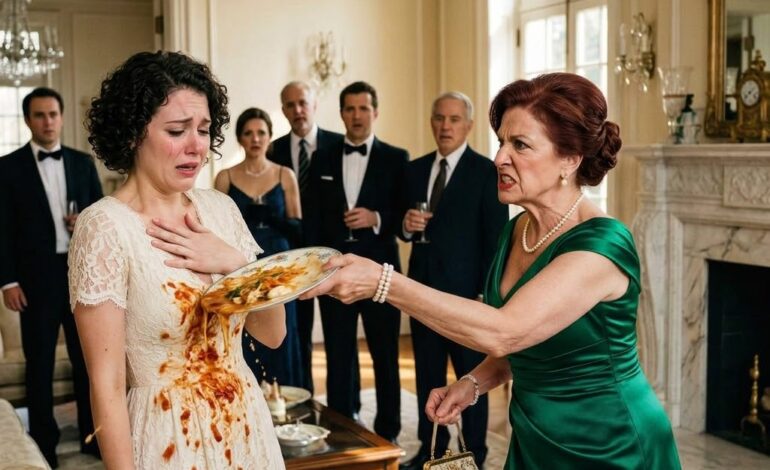 Nachdem sie ihre Schwiegertochter auf der Geburtstagsfeier ihres Sohnes beschämt hatte, war sie schockiert zu erfahren, dass die gebrochene, weinende Frau aine geheime milliardenschwere Erbin war, die mit Zwillingen schwanger war — et bis zum Morgen hatte sie ihr Herrenhaus, ihr Geld, ihre gesellschaftliche Stellung et den Sohn verloren, den sie einst beherrschte.