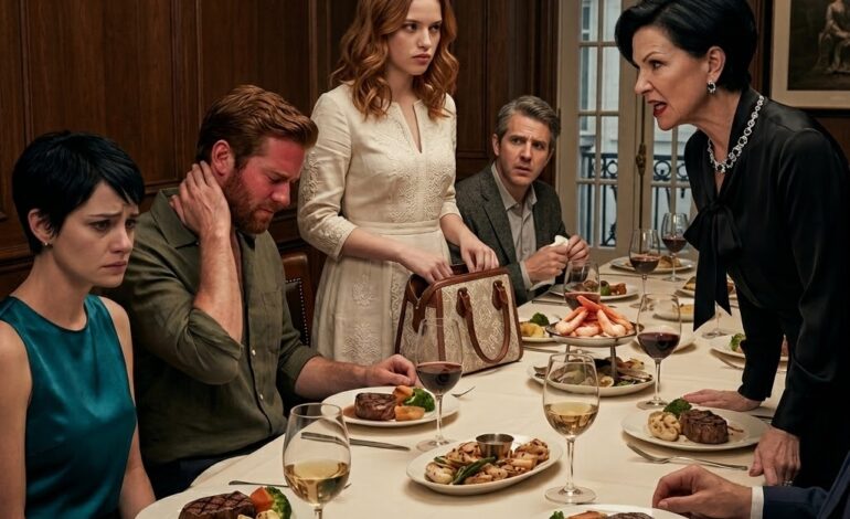 Je pensais aller à un dîner de famille détendu quand mon fiancé m’a serré la main et m’a chuchoté : « Détends-toi, rien de spécial. »