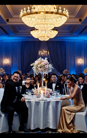 在我的婚礼上，公婆在300名宾客面前嘲笑我母亲——而我的未婚夫也跟着笑了。我站起来，当着所有人的面取消了婚礼，做了一件让他们整个世界崩塌的事……