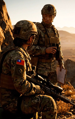 她平静地擦拭着巴雷特的.50口径，低声说：“我没打偏。”然后我看到了纪录——3647米