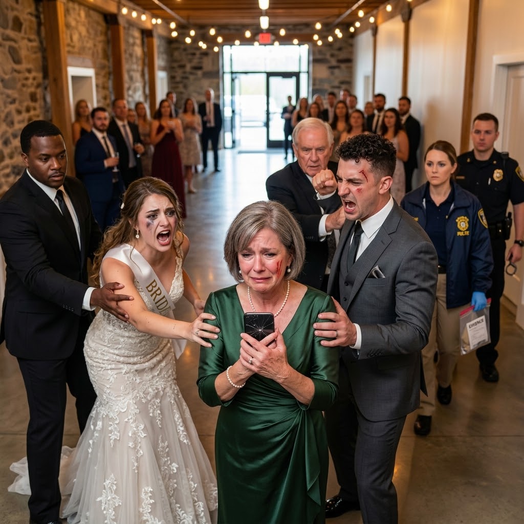 My Son’s Bride Hit Me And Called Me Stupid At His Wedding. She Didn’t Know I Was His Mother—Until My Son Confronted Her And Said, “What. Did. You. Just. Do…?”
