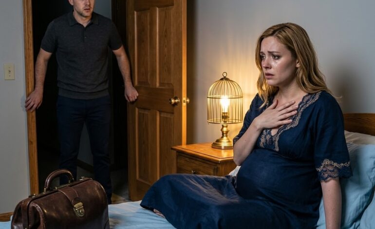 Je suis revenu d’un voyage d’affaires au milieu de la nuit, j’ai regardé la robe rose de ma femme et ces taches d’eau sur le lit… et je me suis figé.