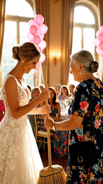 « Mérite ta nourriture ! » – Ma future belle-fille m’a mis une serpillière devant 20 invités. Le « cadeau » que j’ai sorti de mon sac à main la fit pâlir…