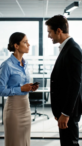 Le manager a humilié le stagiaire silencieux juste devant tout le bureau… Mais un seul appel téléphonique de sa part changea l’atmosphère — et après une minute à peine, ce n’était pas elle qu’il fallait plaindre, mais le manager lui-même