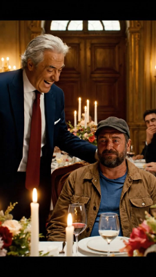 « Le père de notre futur marié… est une personne simple. Très simple. Disons-le ainsi… il ne peut balayer que les fermes. »