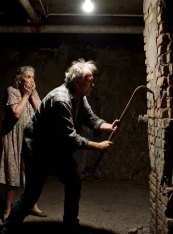 Notre propre fils nous a déposés au sous-sol et nous a enfermés là-bas pour s’approprier notre fortune ։ Mais quand mon mari a commencé à démolir le mur qu’il avait construit en secret devant tout le monde pendant des années, nous avons été choqués de voir ce qui se cachait derrière