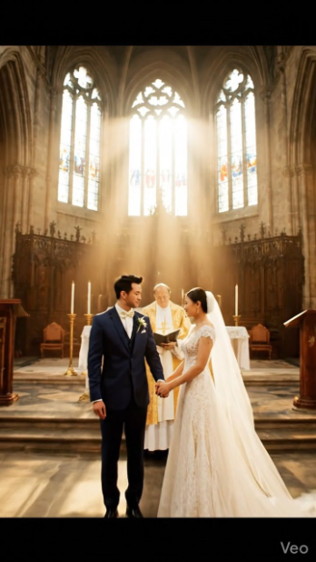 Je ne pouvais pas me permettre une robe chère, alors j’ai acheté une robe vintage bon marché : le jour du mariage, les riches parents de mon mari se sont moqués de moi, mais soudain ma belle-mère s’est levée et a dit quelque chose d’inattendu