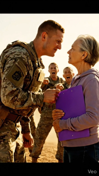 « Sais-tu même combien pèse un fusil, tes mains ne trembleront-elles pas, vieille dame ? » — le sergent West sourit, regardant la femme boitante et sa carapace violette ; Un rire parcourut la série