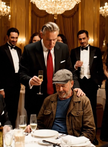 « Le père de notre futur marié… est une personne simple. Très simple. Disons-le ainsi… il ne peut balayer que les fermes. »