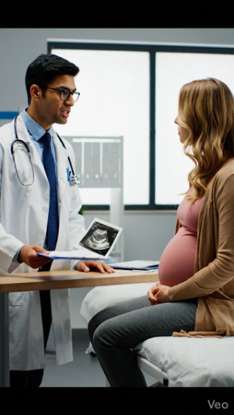 À quarante-cinq ans, je suis enfin tombée enceinte pour la première fois, mais lors de l’échographie, mon médecin m’a montré quelque chose dans le dossier qui m’a choquée