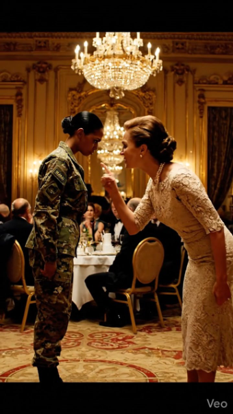 La belle-mère humilia la jeune fille lors de l’anniversaire de son mari jusqu’à ce qu’un commandant entre, s’excuse et dise quelque chose qui laissa tout le monde sans voix