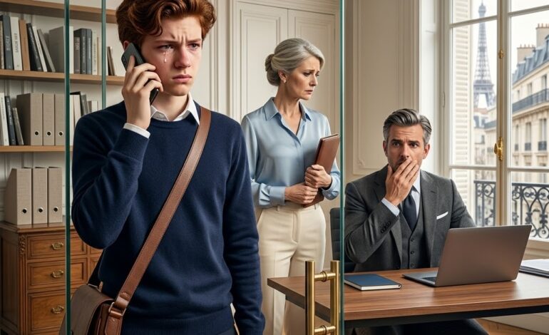 Le fils de la femme de ménage prend l’appel et sauve le plus gros contrat du PDG millionnaire