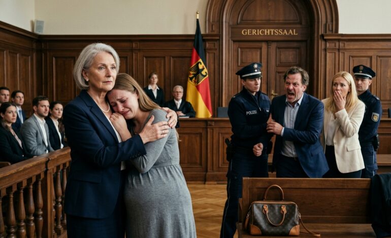 Bei meiner Scheidungsverhandlung war ich im achten Monat schwanger, als der Richter entschied, dass ich mit nichts gehen würde.