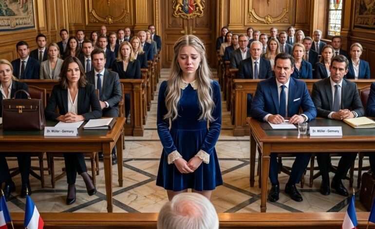 « Le directeur général entra dans la salle d’audience avec un sourire glacial, convaincu d’avoir déjà gagné. Mais lorsque sa fille apparut soudainement comme témoin dans l’embrasure de la porte, il pâlit immédiatement, sans se douter du cauchemar qui l’attendait…