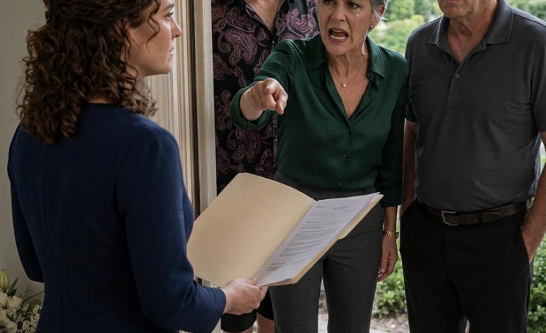 Je me tenais debout au-dessus de deux cercueils tandis que mes parents se prélassaient sur un