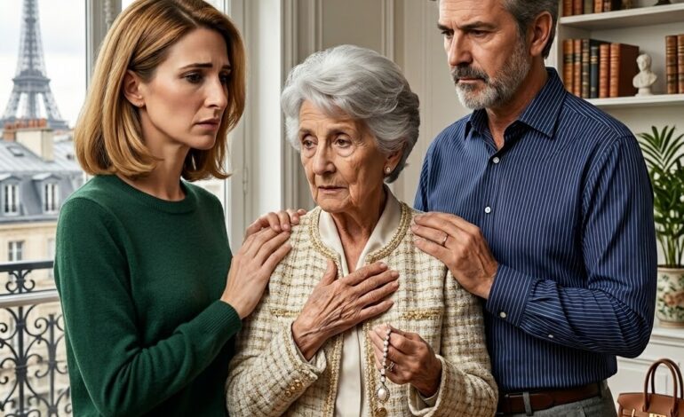 « L’appartement de mon grand-père et la famille. Comment tout cela s’est-il passé… »