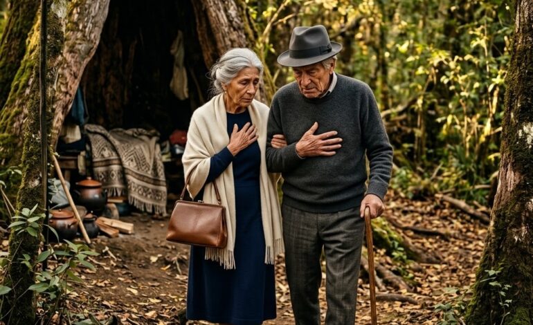ILS ONT ÉTÉ MIS À LA RUE QUAND ILS EN AVAIENT LE PLUS BESOIN : LE VIEUX COUPLE QUI S’EST RÉFUGIÉ DANS UN IMMENSE ARBRE ET A DÉCOUVERT UN SECRET CENTENAIRE QUI A TOUT CHANGÉ.