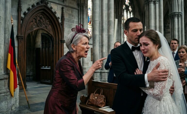 Meine Hochzeit begann mit einer Ohrfeige vor allen Gästen: Meine Stiefmutter verlangte eine Million Dollar und schrie, dass die Waise sonst niemals heiraten würde – doch sie ahnte nicht, dass jede Sekunde live aufgezeichnet wurde und mein Lächeln ihr Ende bedeutete.